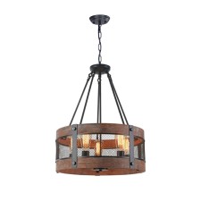Suspended lamp Freya Fr4561-PL-05-B Vittoria, 500x500x1600 mm, E27, 5x60W, black color