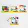 Wooden puzzle for children. Repeat on the sample "smart cars"