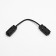 Connector for the tire pipeline flexible black