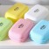 Plastic soap dish, 11 × 7.5 × 4 cm, color mix