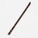 Leather collar on synthetic winterizer, dimensionless, 37 x 1.5 cm, Osh 21-31 cm, brown