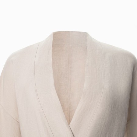 Women's jacket, beige color, size 48-6