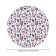 Girls “Girls” tablecloth, round, oxford, elastic band, size 120x120 cm, diameter 75-100 cm