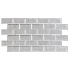 PVC panel Tiles White Platan 484 x 966 mm