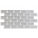 PVC panel Tiles White Platan 484 x 966 mm