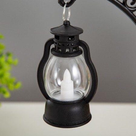 Nightlight "night lamp" LED from batteries 3XAG10 black 12x19x25 cm-3