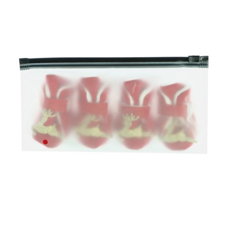 Deer boots, set 4 pcs, size s, red-5