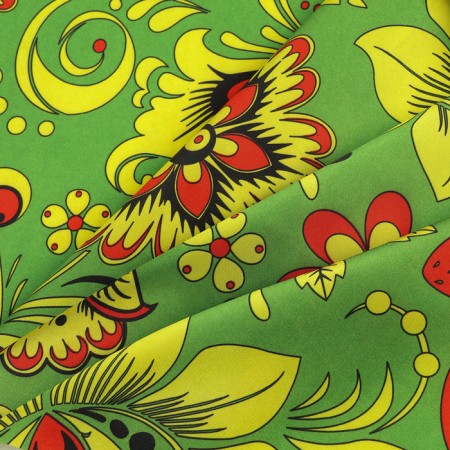 Loskot for needlework, Atlas, Khokhloma, 50 × 75 cm-2
