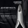 Pedicure nippers "Premium", 13 cm, blade length - 16 mm, silver color