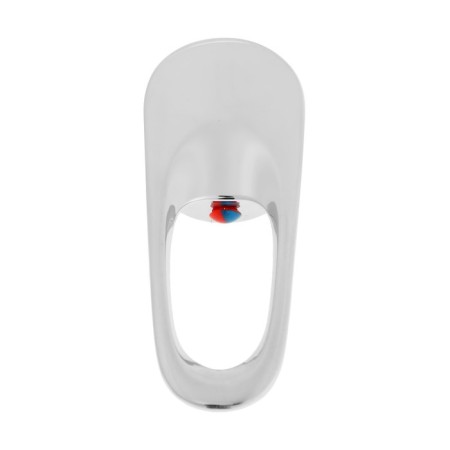 Zein mixer handle, under a cartridge of 40 mm, zinc, chromium color-1