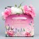Carriage for flowers is folding "beloved mommy", 17 × 13 × 7 cm
