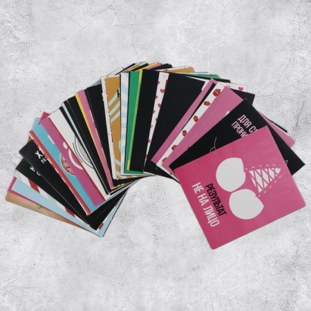 Set of stickers "18+", 6 x 7 cm, 50 pcs-2