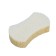 Car sponge "Shine", two -layer, 180 x 100 x 50 mm