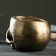 Kashpo - Organizer "Skull" Bronze, 0.2 l/19x14x12cm