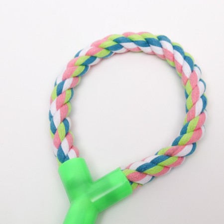 Cable toy with handle and ball, 38 cm, up to 160 g, green-2