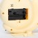Clock - alarm clock "Snail" with backlight, discrete move, D -8 cm, 15 x 12 cm, aa