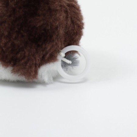Vibrating toy, 5 cm, white-brown-3