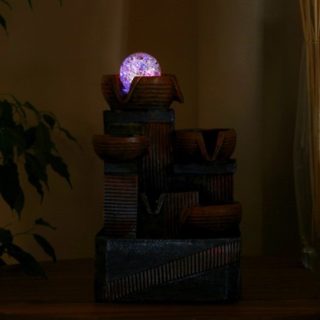 Shelley fountain 15x14x26 cm (with backlight)-2