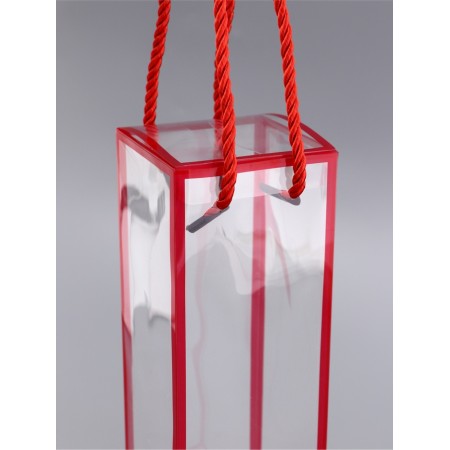 PET box with handles, red, 7 x 7 x 21 cm-1