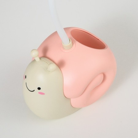 Table lamp "Snail" LED 3W USB AKB Pink 9x13x29 cm Risalux-5