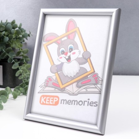 Photo frame plastic 15x21 cm 140 gray-2