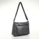 Women's bag with lightning, gray color