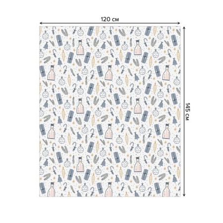 The tablecloth "Christmas set", rectangular, oxford, size 120x145 cm-1
