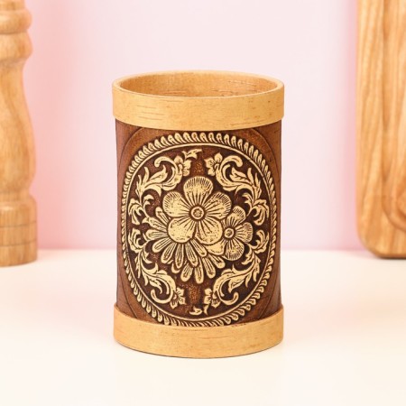 TUES "Flowerers", Round, Birch-1