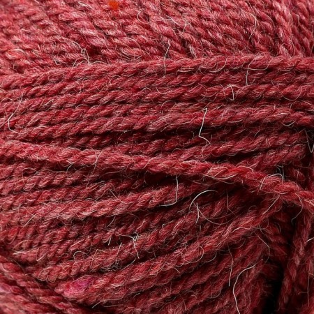 Yarn "sock" 50% wool, 50% acrylic 200m/100g (816 red melange)-2