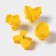 A set of Pluners of the confectionery "Easter", 4 pcs, 5 × 5 cm, yellow color