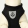 A set of ammunition with a soft harness and a reflective patch, XL, Osh 40 cm, og 46-60 cm, black 761