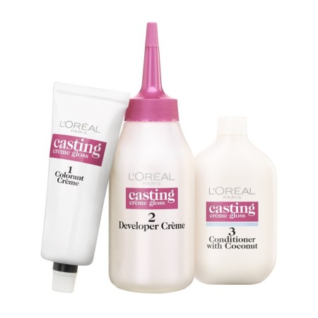L’Oreal Casting Creme Gloss hair dye-carriage, without ammonia, shade 500 light chestnut-1