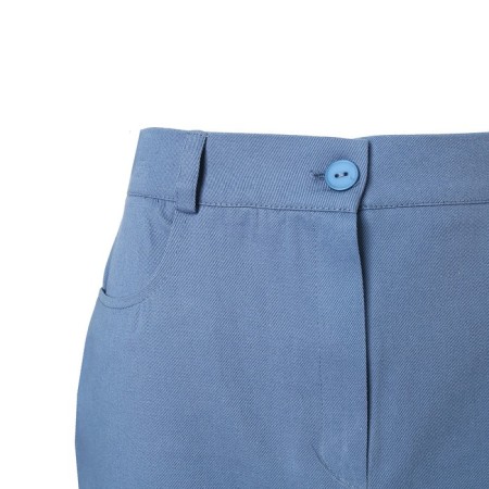 Women's Asymmetric Skirt Mist: Denim R.48, Blue-6