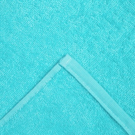 Gift towel with a toy Ethel "Dwarf" 50x90 cm, turquoise color, 100% cotton, 320g/m2-4