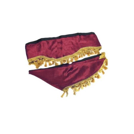 Lambraquen windshield with SkyWay curtains, 210cm/60x60cm, Bordeaux