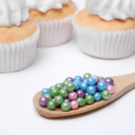 Confectionery sprinkling soft "pearls", 6-8 mm, 50 g-1