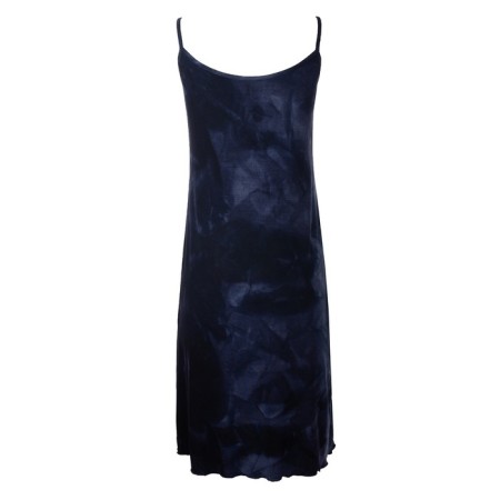 Night shirt female, dark blue color, size 48-8