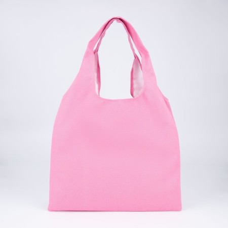 Shoper bag Love Yourself, 40 x 35cm, pink color-4
