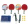 Set: 4 LEVEL 200 rackets, 6 Club Select goals, fastening mesh