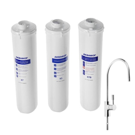 Water cleaner "Aquaphor" Crystal Eco, 26 x 9 x 35 cm, 2.5 l/min
