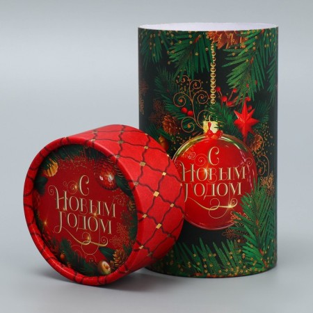 Gift box "Happy New Year", 8 x 14.5 cm, New Year-2