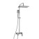 The shower system wasserkraft a177.069.126.087.ch, tropical shower, shower, chrome