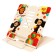 Books for books of the multi-gun "Cheburashka", adjustable angle of inclination, metal, with a pattern on the case