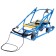 Folding sleds nikki 3, blue color
