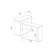 Squad-2 shelf 518x518x592, oak Gray