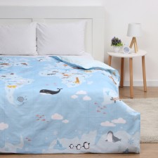 Ethel Corpore Ethel 1.5 joint venture Around The World 143x215 cm, 100% cotton, calico