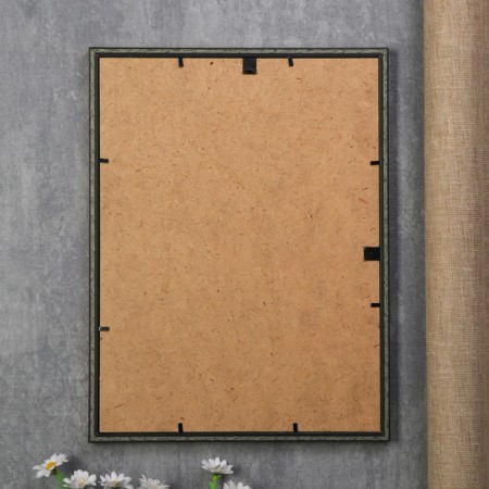 Photo frame Plastic "Mira" 30x40 cm, 411 gold (plastic screen)-3