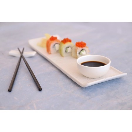 Bacchette sushi sticks, length 21 cm, black color-7
