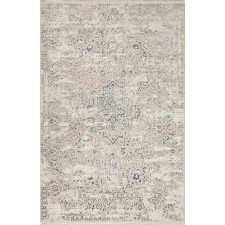 Rectangular carpet Valentis mikonos, size 160x300 cm, color Cream/D.Blue