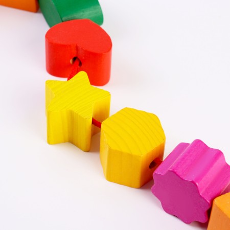 Counting material “Beads. Geometry ", 15 details-9